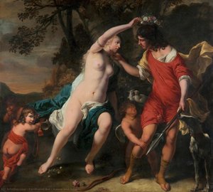 Venus And Adonis — Ferdinand Bol