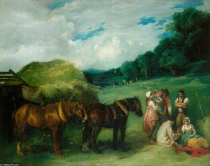 The Hay Cart — Francis Wheatley