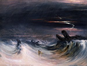 Destruction Of Tyre — John Martin