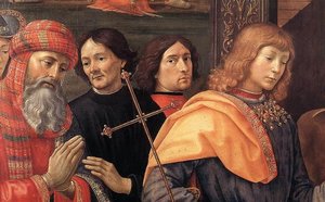 Adoration Of The Magi (detail) — Domenico Ghirlandaio