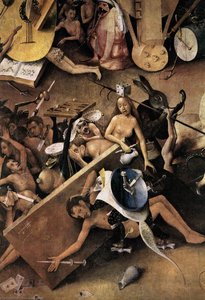 Triptych Of Garden Of Earthly Delights (detail) (21) — Hieronymus Bosch