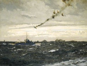 End Of A Focke Wulf — Norman Wilkinson