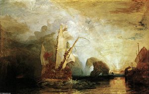 Ulysses Verspottet Polyphem — Joseph Mallord William Turner