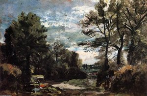 A Lane Near Flatford — John Constable