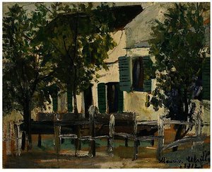 The Lapin Agile 8 — Maurice Utrillo