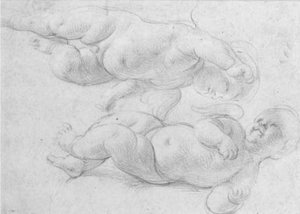 Two Putti — Jacob Jordaens