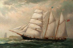 The Schooner 'janie Gough' — Reuben Chappell