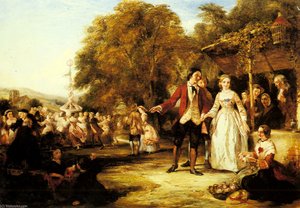 A May Day Celebration — William Powell Frith