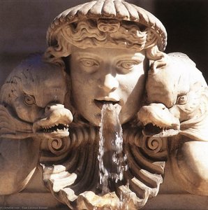 Fountain Of The Moor (detail) — Gian Lorenzo Bernini