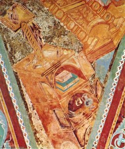 St John (detail) — Cimabue