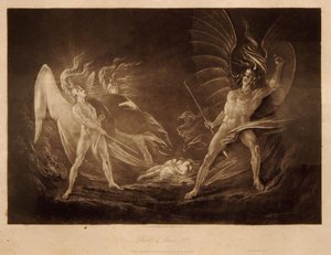 Eve's Dream - Satan Aroused — John Martin