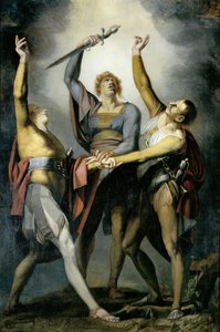 The Oath On The Rütli — Johann Heinrich Füssli