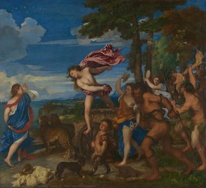 Bacchus És Áriadne — Titian Ramsay Peale Ii
