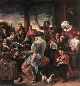 A Merry Party — Jan Steen