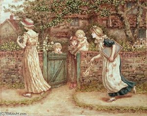 Lucy Locket Lost Her Pocket — Kate Greenaway