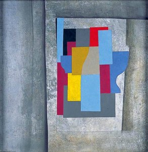 1946 (cerulean Abstraction) — 本·尼科尔森