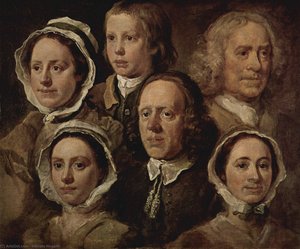 The Servants Of The Painter — William Hogarth