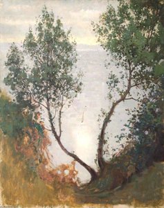 Lake And Trees — Benjamin Haughton
