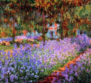 Monets Gärtchen Sonne