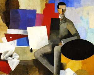 Seated Man — Roger De La Fresnaye