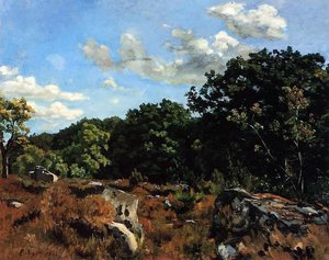 Landscape At Chailly — 장 프레데리크 바지유