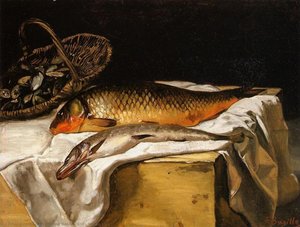 Still Life With Fish — Frédéric Bazille