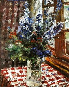 Delphinium — Lovis Corinth