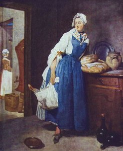 Servant Returning From The Market (la Pourvoyeuse) — Jean-baptiste-siméon Chardin