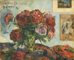 Váza S Pivoňkami I — Paul Gauguin