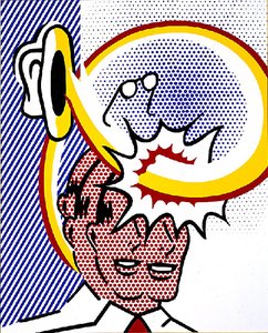 Coup De Chapeau (self Portrait) — Roy Lichtenstein