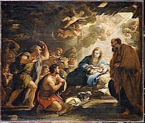 L'adoration Des Bergers — Luca Fa Presto