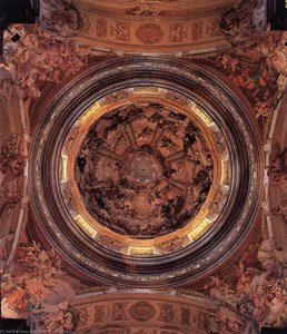 Decoration Of The Dome — Johann Michael Rottmayer