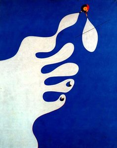 Mano Apresando Un Pájaro — Joan Miró