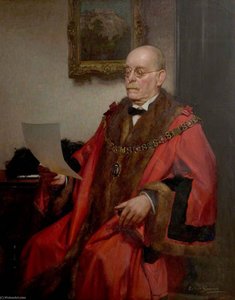 Posthumous Portrait Of Alderman E. L. Manning — Arthur Spooner