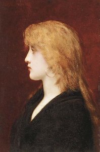 A Young Girl In Profile — Jules Joseph Lefebvre