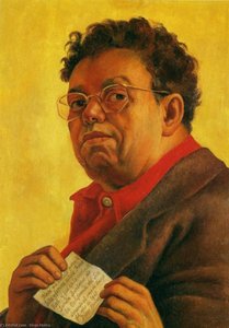 Self-portrait Dedicated To Irene Rich — Diego Rivera