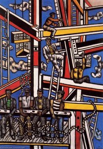 Constructeurs De Cordes — Fernand Léger