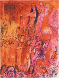 They Were In Forty Pairs — Marc Chagall