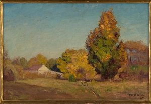 Autumn Scene — Theodore Clement Steele
