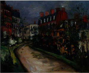 Rue De Paris 2 — Maurice Utrillo