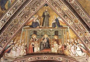 Franciscan Allegories: Allegory Of Obedience — Giotto Di Bondone