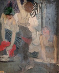 Washerwomen — Maurice Greiffenhagen