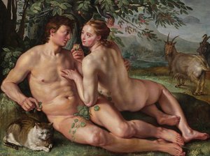 The Fall Of Man — Hendrik Goltzius