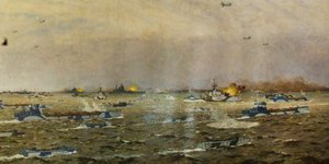 Hms 'jervis', Normandy Landings, 6 June 1944 — Norman Wilkinson