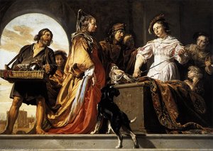 The Discovery Of Achilles Among The Daughters Of Lycomedes — Jan De Bray
