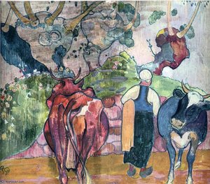 Untitled (7542) — Eugène Henri Paul Gauguin
