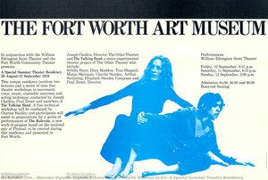 Fort Worth Museum Of Art: A Special Summer Theatre Residency — Massimo Vignelli, Vignelli Associates