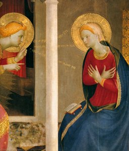 Zvestovani (detail) — Fra Angelico