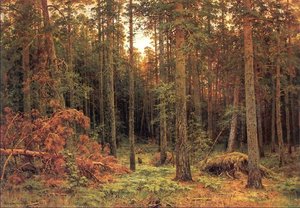 Pinienwald — Ivan Ivanovich Shishkin