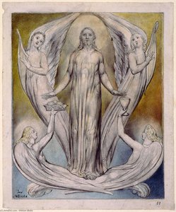 Engle Der Tjener Kristus — William Blake